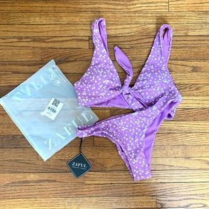 NEW WITH TAGS PURPLE ZAFUL BIKINI